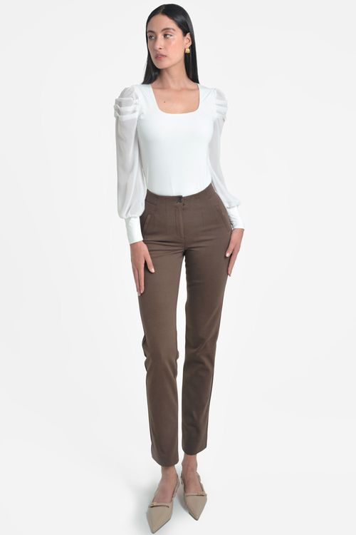 BLUSA MUJER ESCOTE CUADRADO