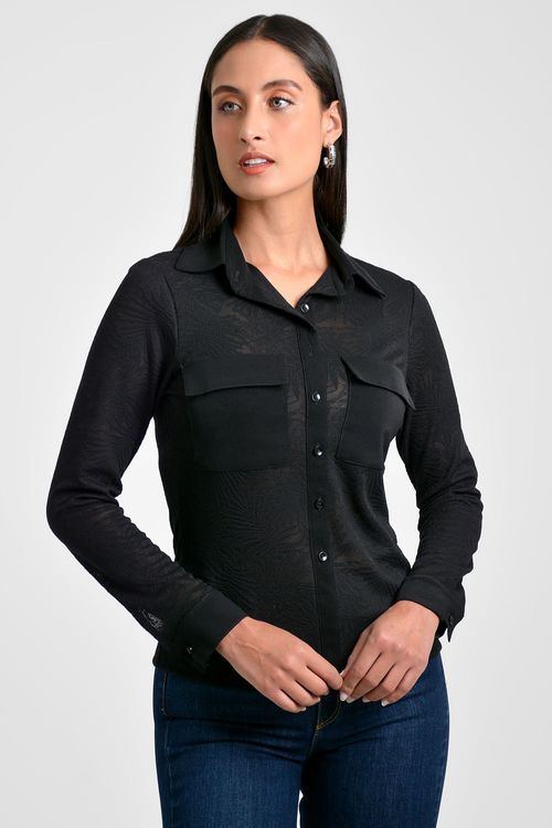 CAMISA MUJER EN PUNTO
