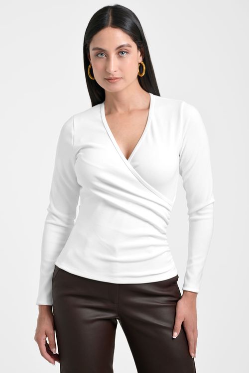 BLUSA MUJER EN PUNTO