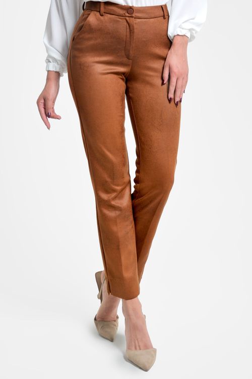 PANTALON MUJER EN SUEDE