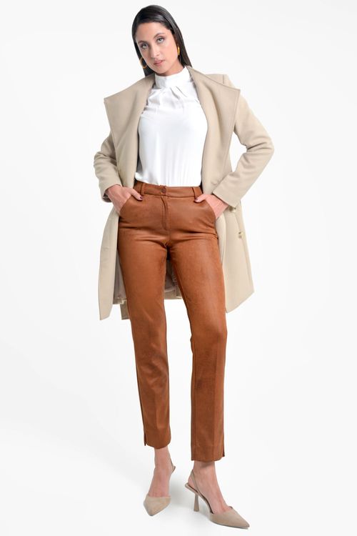 PANTALON MUJER EN SUEDE