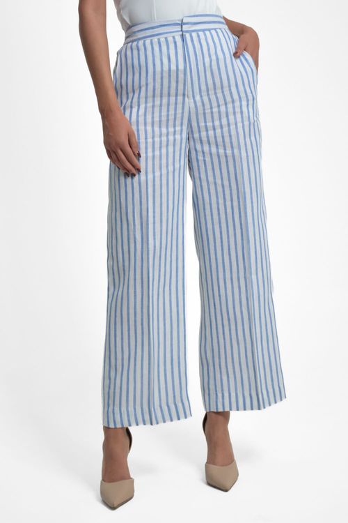 PANTALON MUJER EN LINO