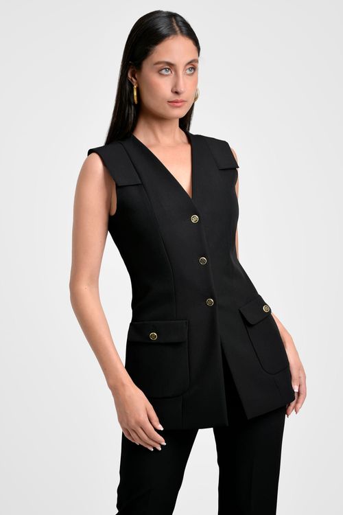 CHALECO MUJER STRECH