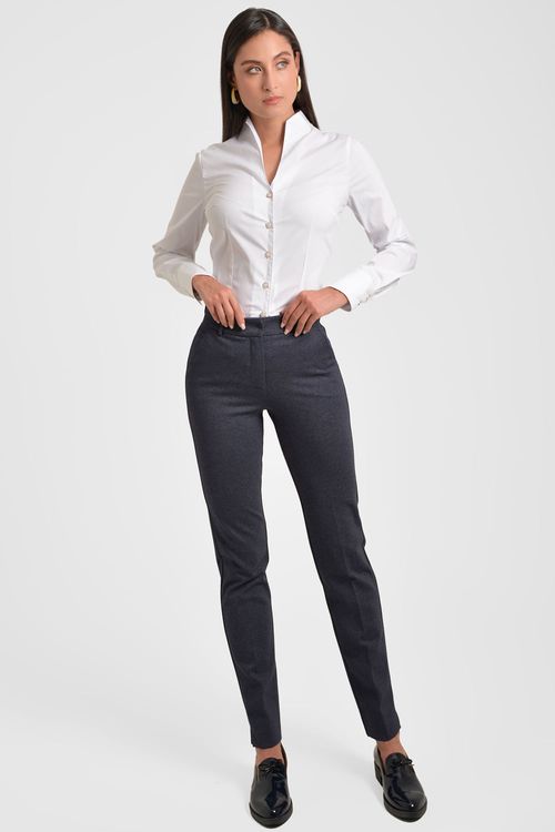 CAMISA MUJER ENTALLADA