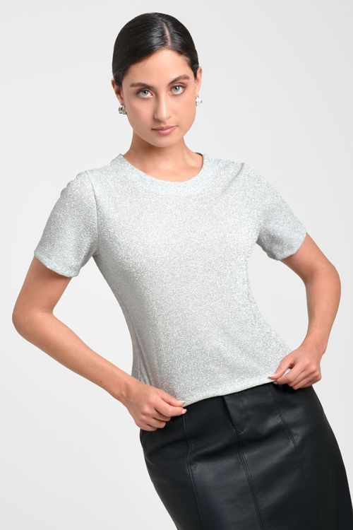 BLUSA MUJER CON LUREX