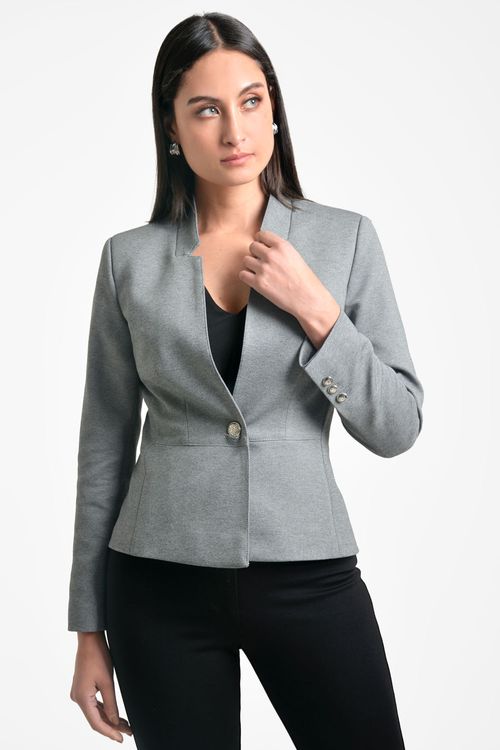 CHAQUETA MUJER SIN SOLAPA