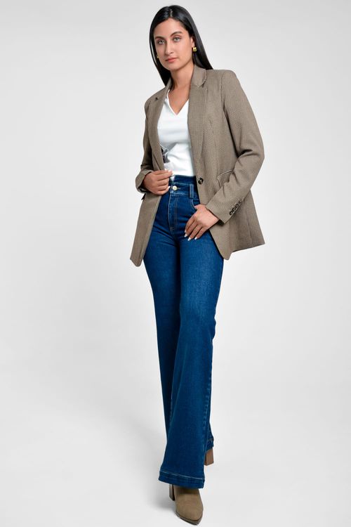BLAZER MUJER EN PAÑO