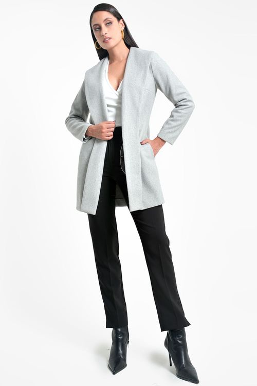 ABRIGO MUJER TIPO SMOKING