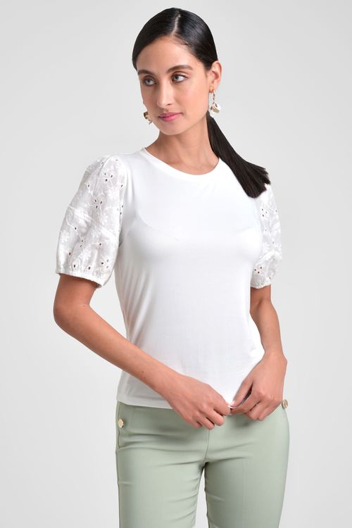 CAMISETA MUJER SILUETA FLUIDA