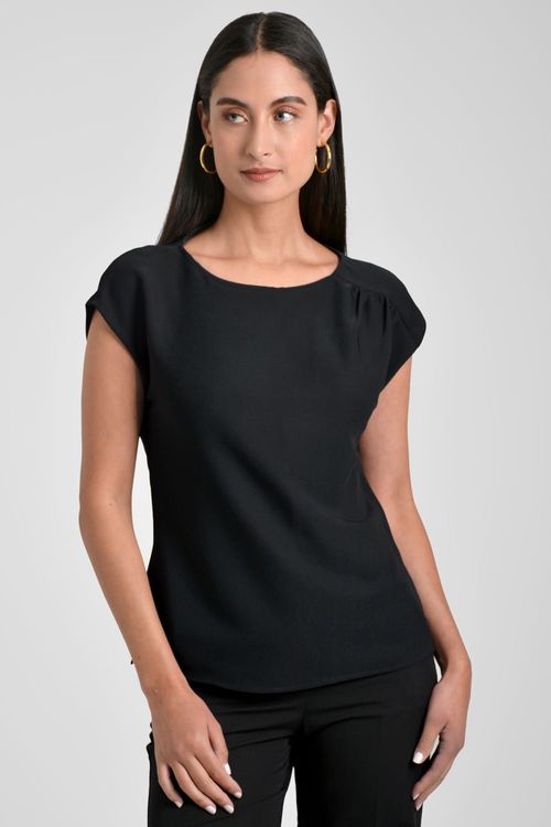 BLUSA MUJER EN PEACH STRECH