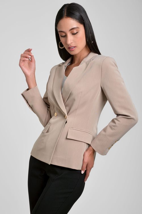 BLAZER MUJER SEMI CRUZADO