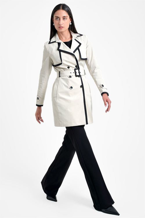 ABRIGO MUJER TIPO TRENCH