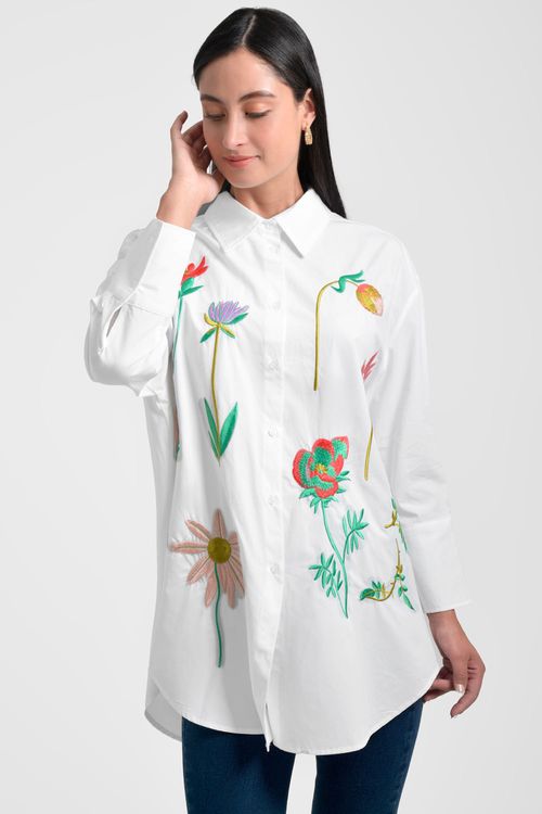 BLUSON MUJER BORDADO