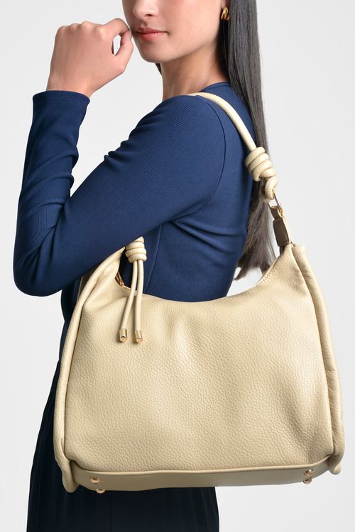 BOLSO MUJER HOMBRO DETALLE NUDOS