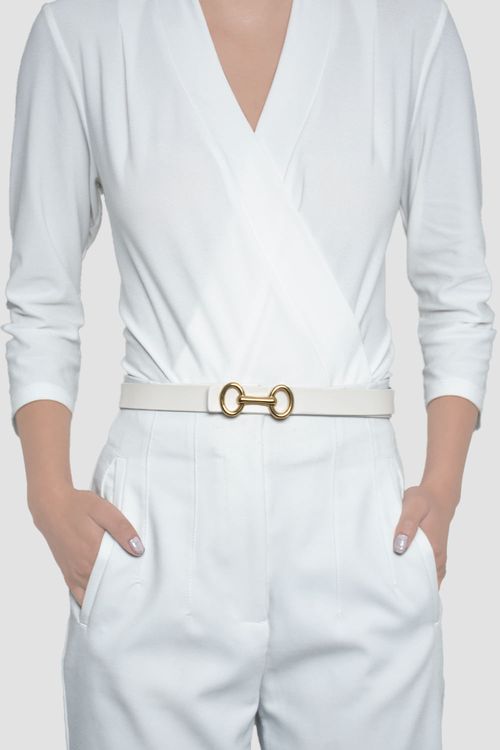 CINTURÓN DELGADO DOBLE ARO