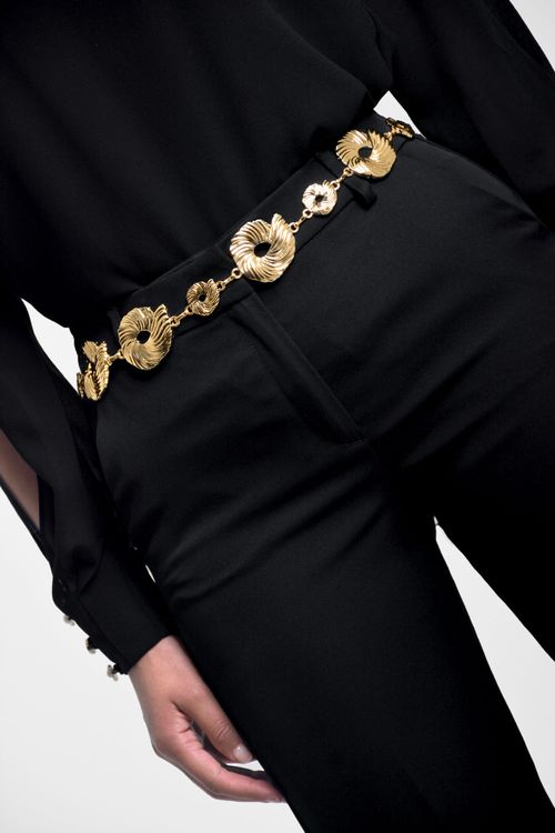 CINTURON MUJER FIGURAS TEXTURIZADAS