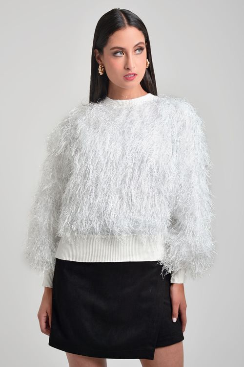 SACO PARA MUJER EFECTO LUREX