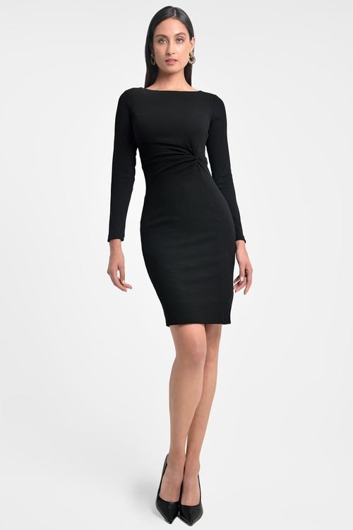 VESTIDO MUJER ENTALLADO