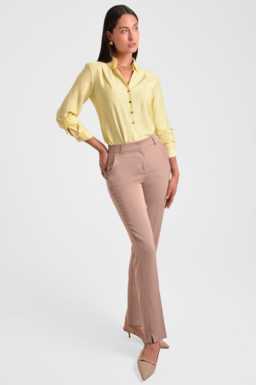 CAMISA MUJER MANGA AJUSTABLE
