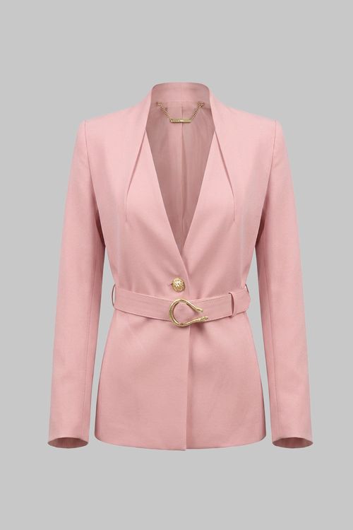 BLAZER MUJER CON CINTURÓN