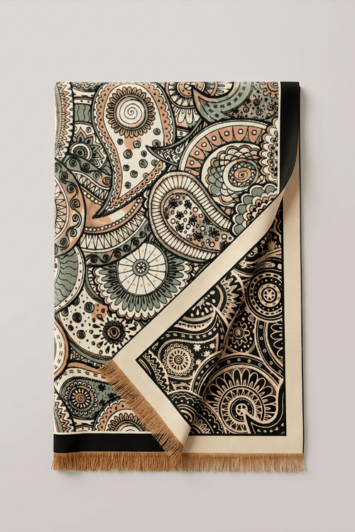 PASHMINA MUJER ESTAMPADO PAISLEY