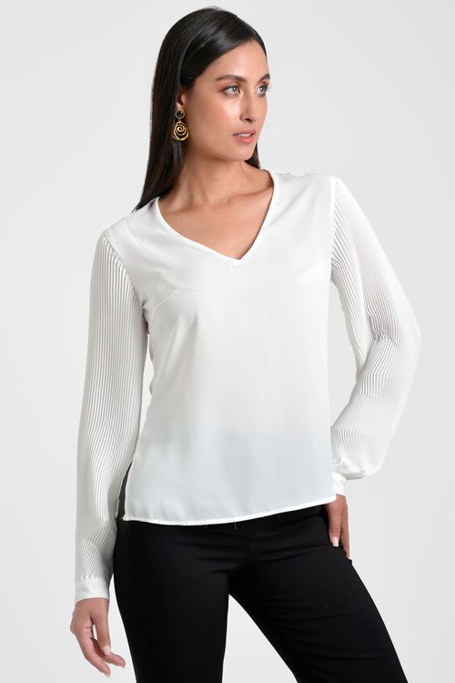 BLUSA MUJER EN CHIFFON