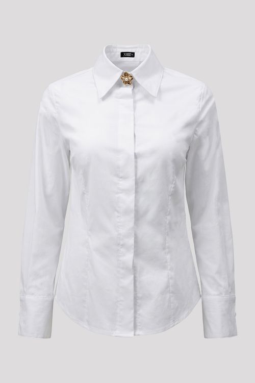 CAMISA MUJER ENTALLADA
